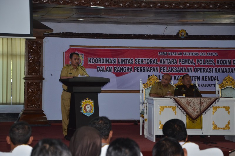KENDAL SIAPKAN OPERASI RAMADANIYA CANDI 2017