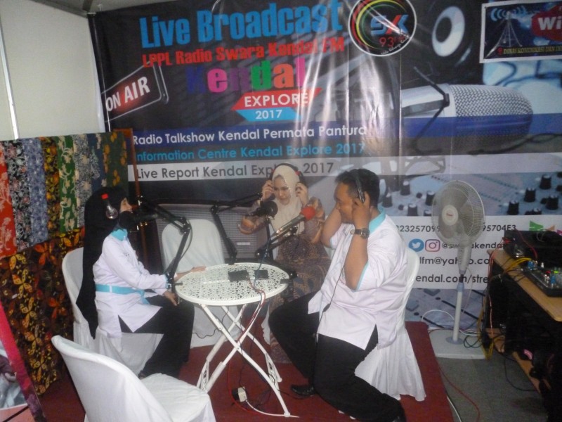 RADIO SWARA KENDAL GELAR TALKSHOW KENDAL EXPLORE 2017