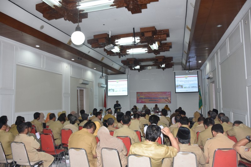 SEKDA KENDAL : TINGKATKAN PENYERAPAN ANGGARAN DENGAN DISIPLIN JADUAL