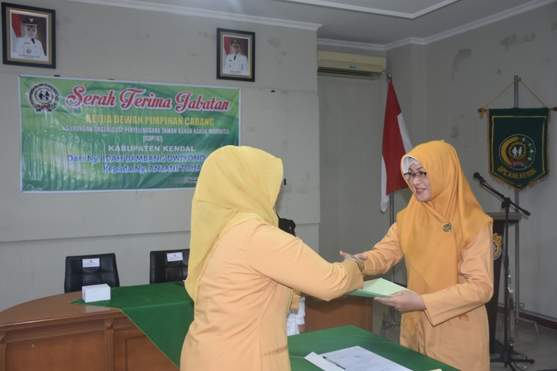 BUPATI KENDAL MINTA GOPTKI TINGKATKAN MUTU PENDIDIKAN USIA DINI