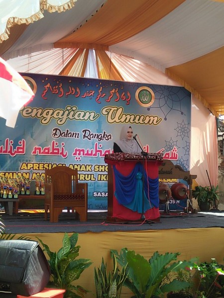 BUPATI RESMIKAN MASJID NURUL IKHLAS DARUSSALAM