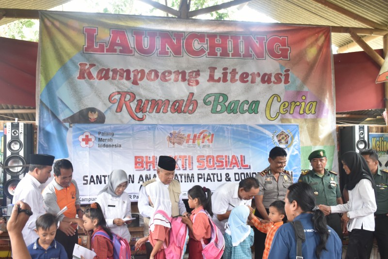 PWI KENDAL GELAR "BHAKTI SOSIAL" DALAM RANGKA HARI PERS NASIONAL 2018