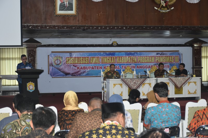 KENDAL GELAR SOSIALISASI AWAL PROGRAM PAMSIMAS III