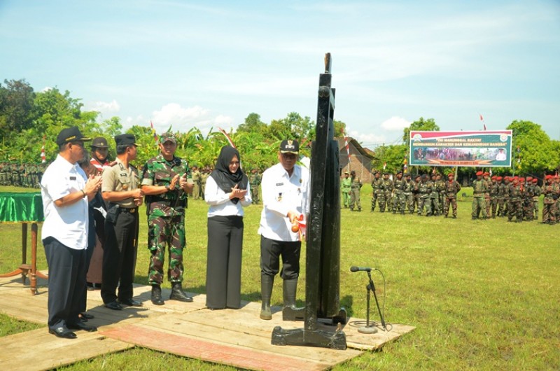 WABUP MASRUR BUKA TMMD TAHAP I DI BULUGEDE