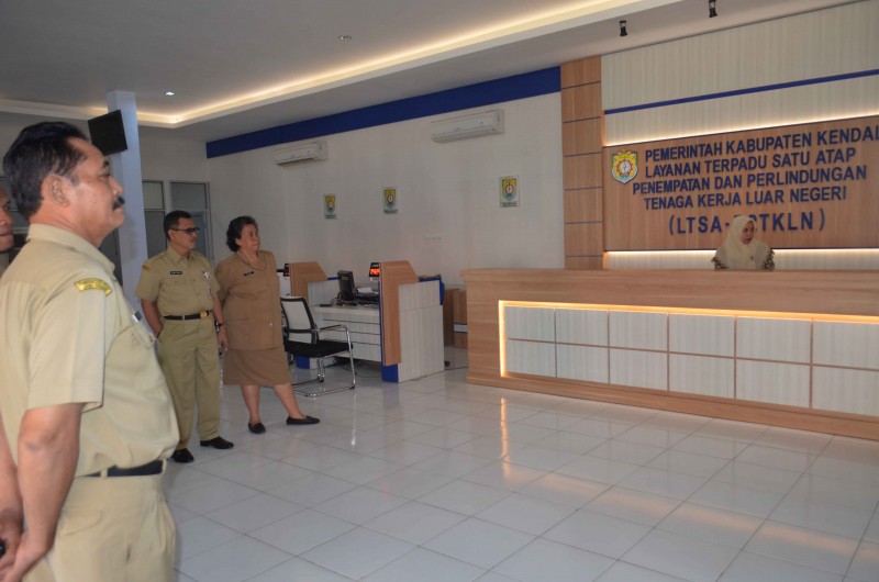 SEKDA KENDAL TINJAU KESIAPAN LAUNCHING LTSA - P2TKLN