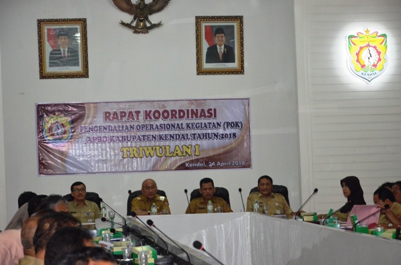 BUPATI KENDAL : PENYERAPAN ANGGARAN HARUS MAKSIMAL