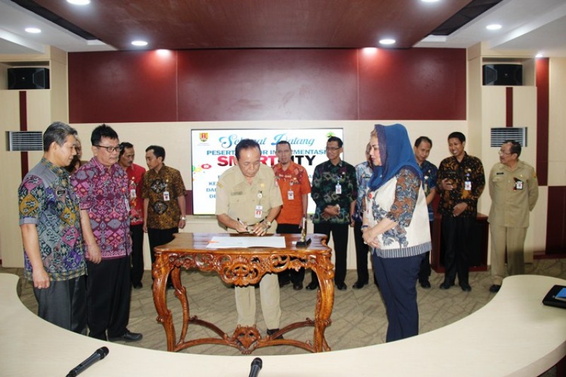 KENDAL DAN KOTA SEMARANG SEPAKATI KERJASAMA SMART CITY
