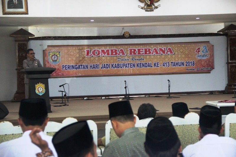 SEKDA KENDAL BUKA LOMBA REBANA HARI JADI KENDAL KE - 413