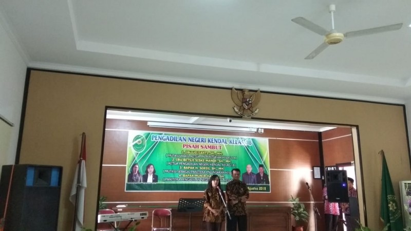 KENDAL MILIKI KETUA PENGADILAN NEGERI BARU