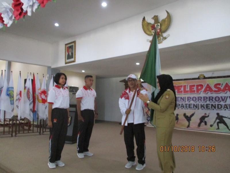 KONTINGEN PORPROV 2018 KABUPATEN KENDAL  DILEPAS SECARA RESMI