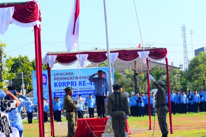 KONTRIBUSI BESAR TELAH DIBERIKAN KORPRI SELAMA 47 TAHUN