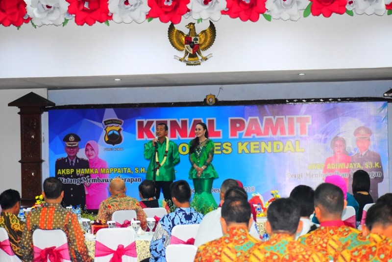 KAPOLRES KENDAL YANG BARU DIPERKENALKAN