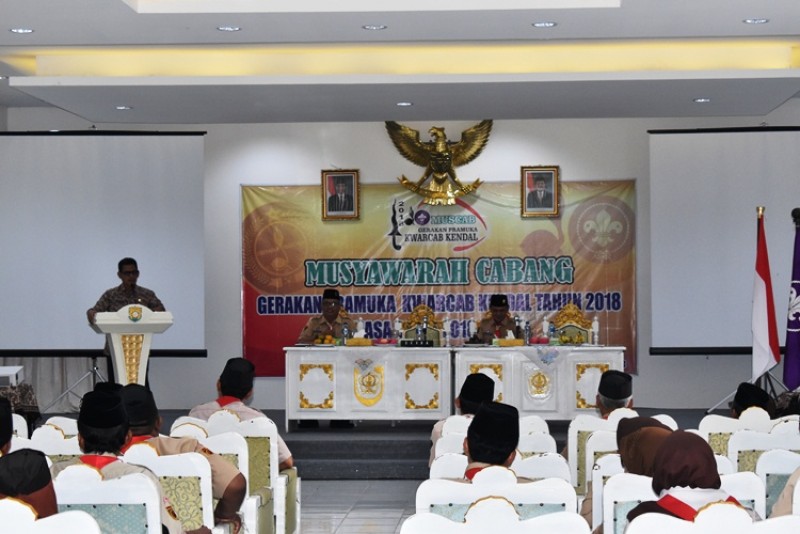 PRAPTO UTONO TERPILIH SEBAGAI KETUA KWARCAB GERAKAN PRAMUKA KENDAL