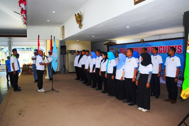 WABUP KENDAL LANTIK FEDERASI OLAHRAGA REKREASI MASYARAKAT INDONESIA KENDAL