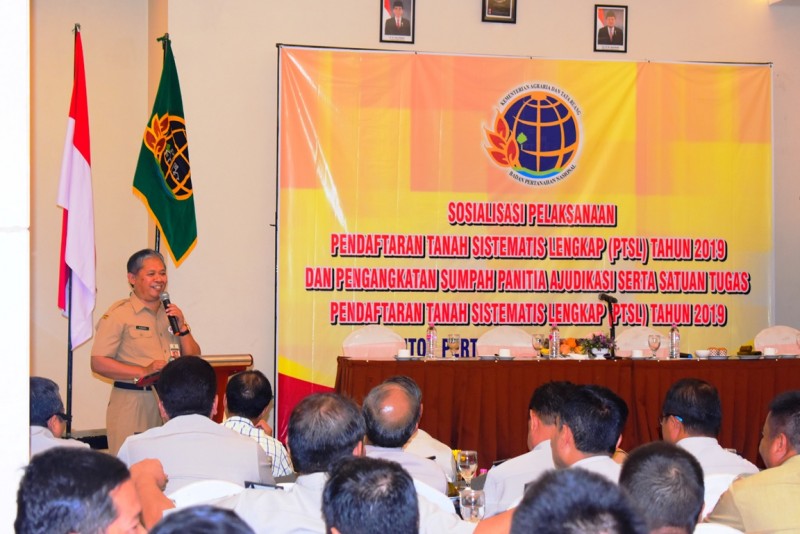 CEGAH KONFLIK SOAL TANAH, BPN DAN PEMKAB KENDAL SOSIALISASIKAN PTSL