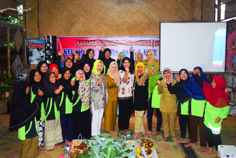 BUPATI TINJAU KAMPUNG LITERASI PAGERSARI DIALOG SOAL PERTANIAN