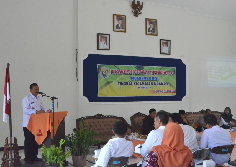 MUSRENBANGCAM NGAMPEL MASIH MENERUSKAN PEMBANGUNAN INFRASTRUKTUR