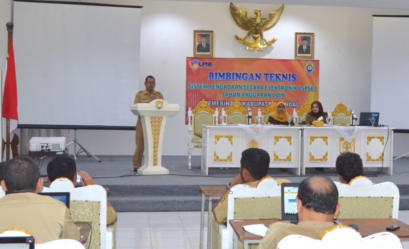 PEMKAB KENDAL MELAKSANAKAN BIMTEK  SPSE VERSI BARU 4.3