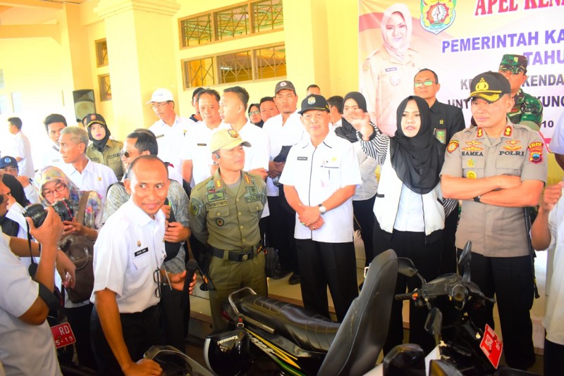 APELKAN KENDARAAN DINAS, BUPATI PASTIKAN UNTUK DUKUNG PELAYANAN MASYARAKAT
