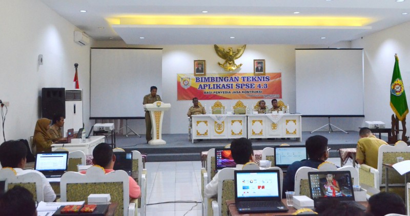 PENGADAAN BARANG DAN JASA SETDA KENDAL MELAKUKAN BINTEK APLIKASI SPSE 4.3