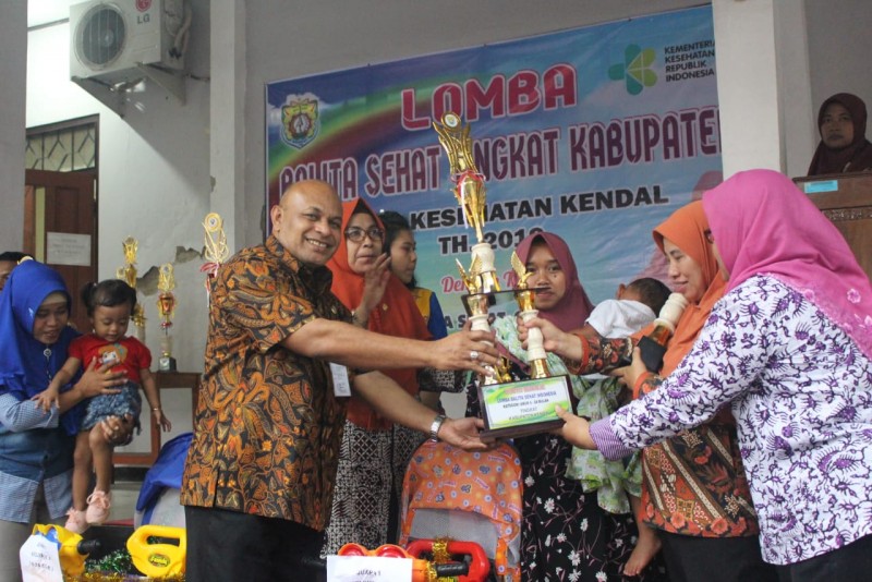 GELAR LOMBA BALITA SEHAT, UPAYA PEMKAB KENDAL NAIKKAN KUALITAS SDM