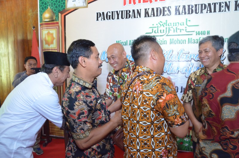 WAKIL BUPATI MASRUR MASYKUR : HALAL BI HALAL  SARANA  INSTROPEKSI DIRI