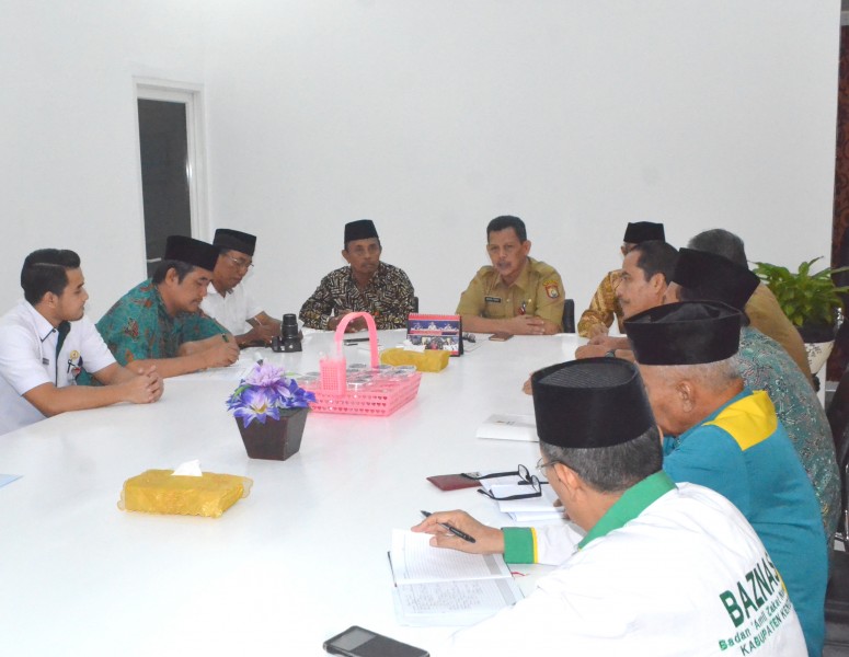 BAZNAS JATENG BERAUDIENSI KE PEMKAB KENDAL SHARING PENGELOLAAN ZAKAT
