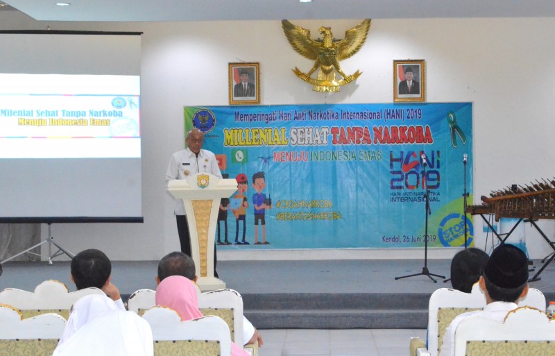 MELALUI WABUP, BUPATI MIRNA MINTA STAKEHOLDER BERSATU PERANGI NARKOBA