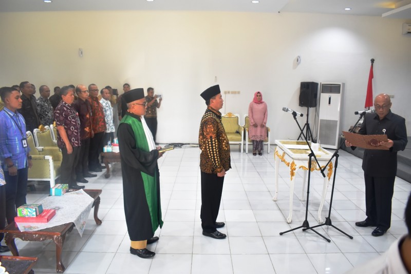 WABUP MASRUR LANTIK SUNANTO SEBAGAI DIRUT PDAM KENDAL