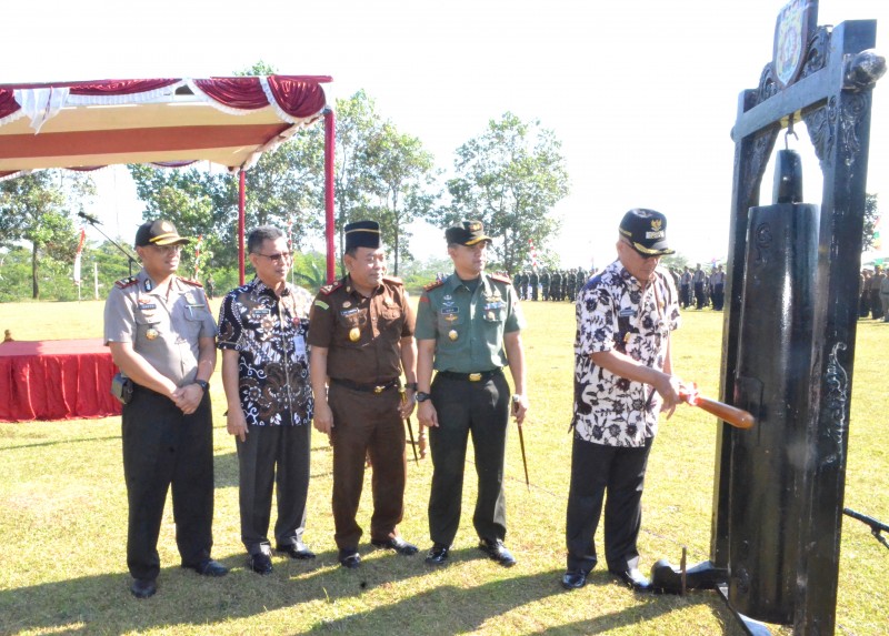 WAKIL BUPATI KENDAL BUKA KEGIATAN TMMD SENGKUYUNG TAP II TAHUN 2019