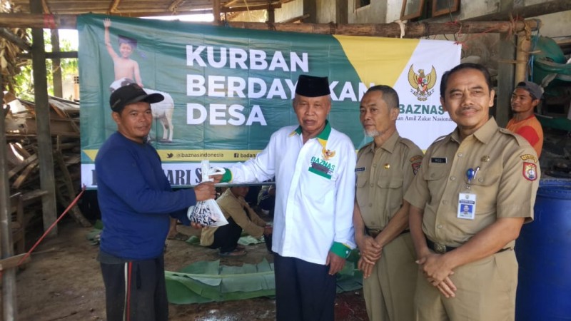 IDUL ADHA 2019, BAZNAS KENDAL GELAR "KURBAN BERDAYAKAN DESA"