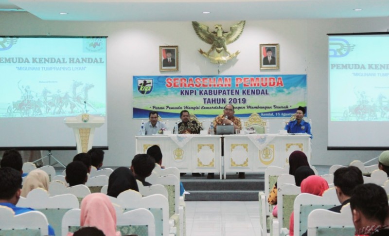 DISPORAPAR BERSAMA DPD KNPI KENDAL GELAR SERASEHAN PEMUDA TAHUN 2019