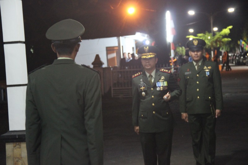 KOMANDAN KODIM KENDAL PIMPIN RENUNGAN SUCI DI TMP KUSUMA JATI