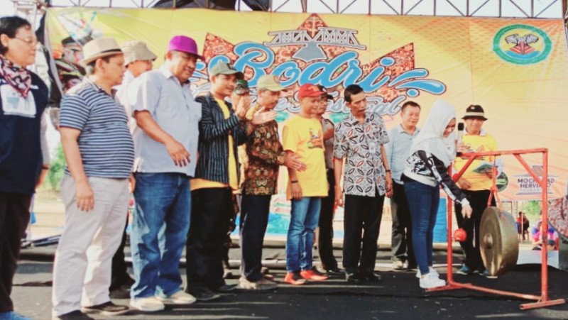 BUPATI MIRNA MEMBUKA BODRI CULTURE FESTIVAL TAHUN 2019