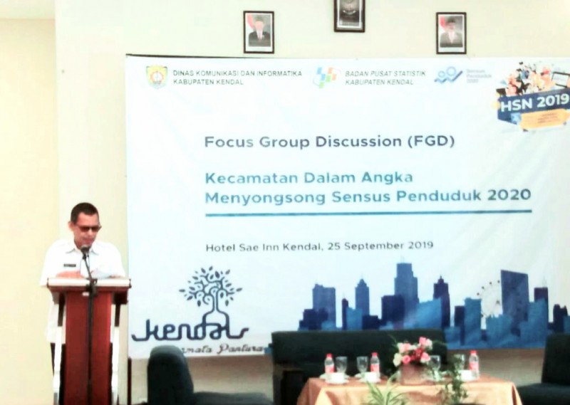 BERSAMA BPS, DISKOMINFO KENDAL ADAKAN FGD EVALUASI DATA POTRET WILAYAH