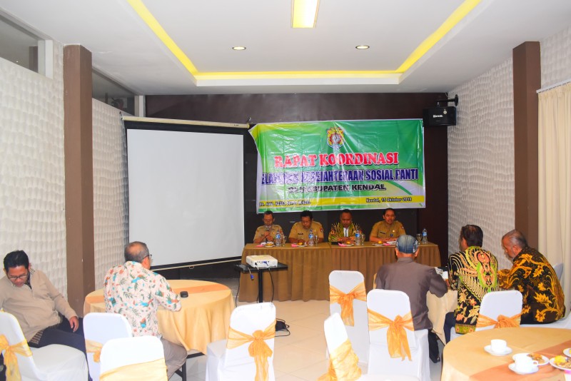 PEDULI MASALAH SOSIAL, PEMKAB KENDAL GELAR RAKOR SOAL KESEJAHTERAAN PANTI