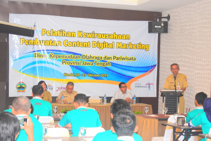 BINA PEMASARAN DIGITAL ON LINE, PEMKAB KENDAL INGINKAN WISATA KENDAL MAJU