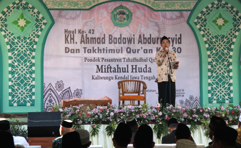 PEMKAB KENDAL HADIRI ACARA HAUL KH. AHMAD BADAWI ABDURROYID KE-42