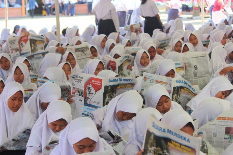 PERINGATI HARI SUMPAH PEMUDA, SMPN 2 BOJA ADAKAN ACARA PENGUATAN LITERASI