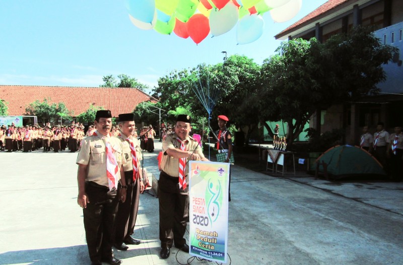 KWARRAN PRAMUKA KECAMATAN KENDAL GELAR PESTA SIAGA TAHUN 2020