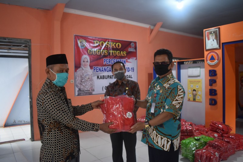 Posko Gugus Tugas Covid-19, Kembali Menerima Bantuan APD dan Disinfektan