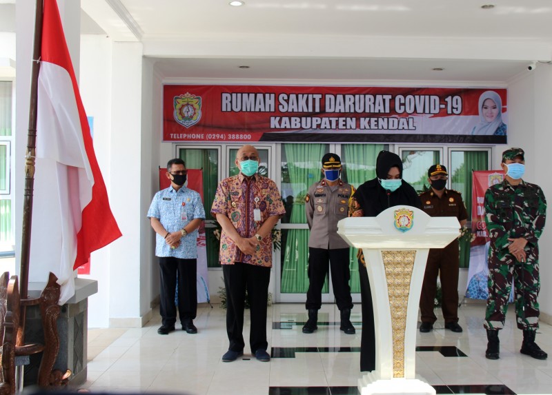 PEMKAB KENDAL RESMIKAN RUMAH SAKIT DARURAT COVID-19