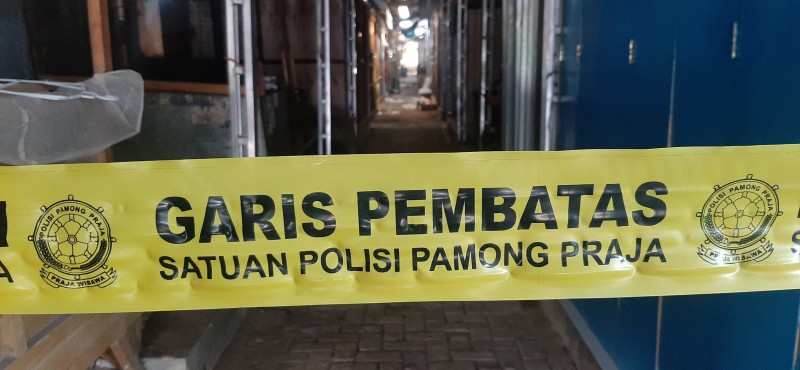 PEMKAB KENDAL MENUTUP SEMENTARA PASAR TRADISIONAL DI KALIWUNGU