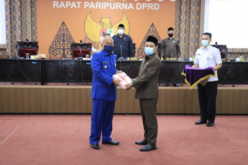 WAKIL BUPATI KENDAL SAMPAIKAN AGENDA PERUBAHAN ANGGARAN TAHUN 2020