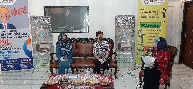 OMBUDSMAN JATENG BERSAMA RADIO SWARA KENDAL SOROTI NETRALITAS ASN