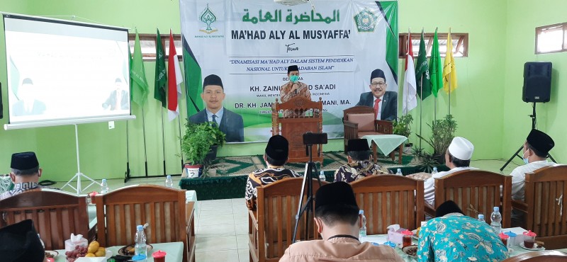 PEMKAB KENDAL UCAPKAN SELAMAT ATAS DIRESMIKANNYA MA'HAD ALY AL MUSAFFA'