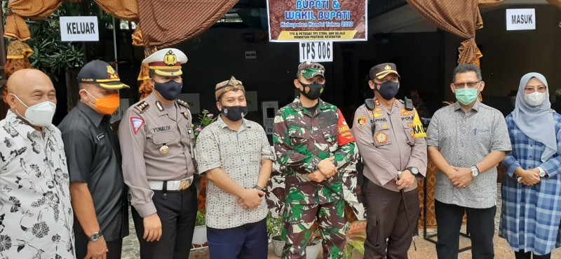 FORKOPIMDA LAKUKAN MONITORING PELAKSANAAN PILKADA