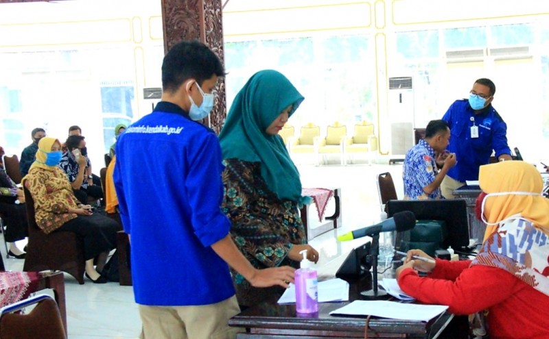 DISKOMINFO BERSAMA BKPP REKAM PRESENSI PNS FORMASI TAHUN 2019