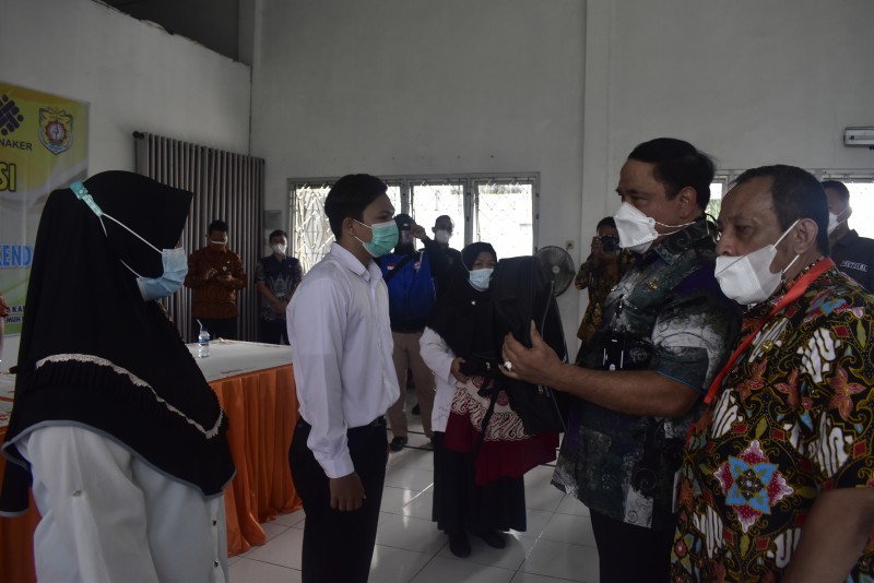 Wakil Bupati Kendal Membuka Pelatihan Kerja Peningkatan Kompetensi