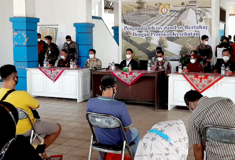 RELOKASI PASAR WELERI 1, PEMKAB KENDAL UPAYAKAN 3 BULAN RAMPUNG DIKERJAKAN